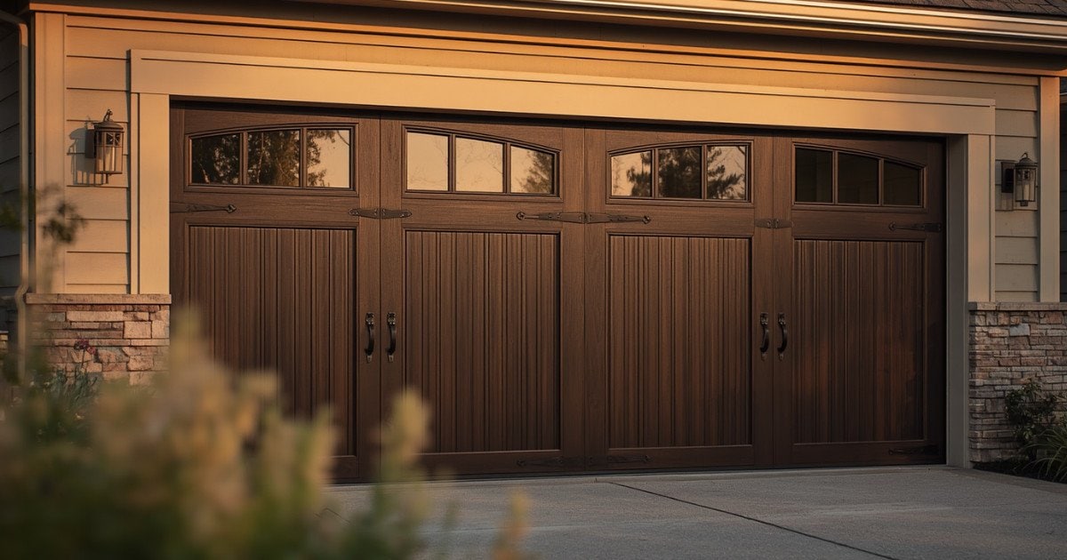 Monarch Exteriors Carriage-house Wood Look