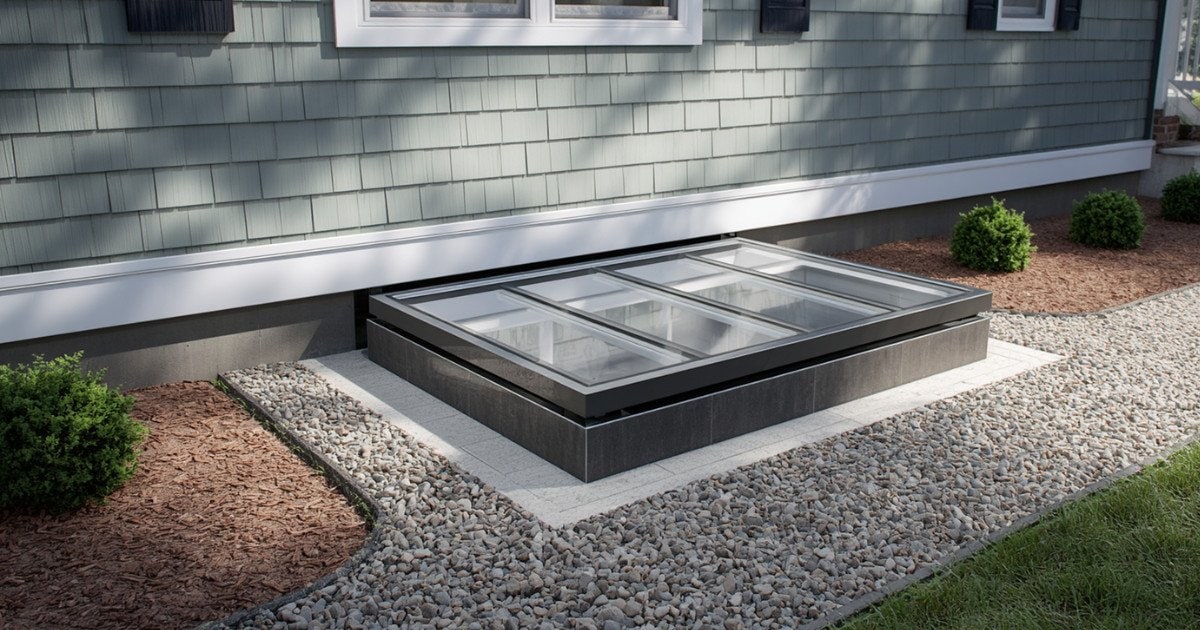 Residential Clear Polycarbonate Egress Dome Cover