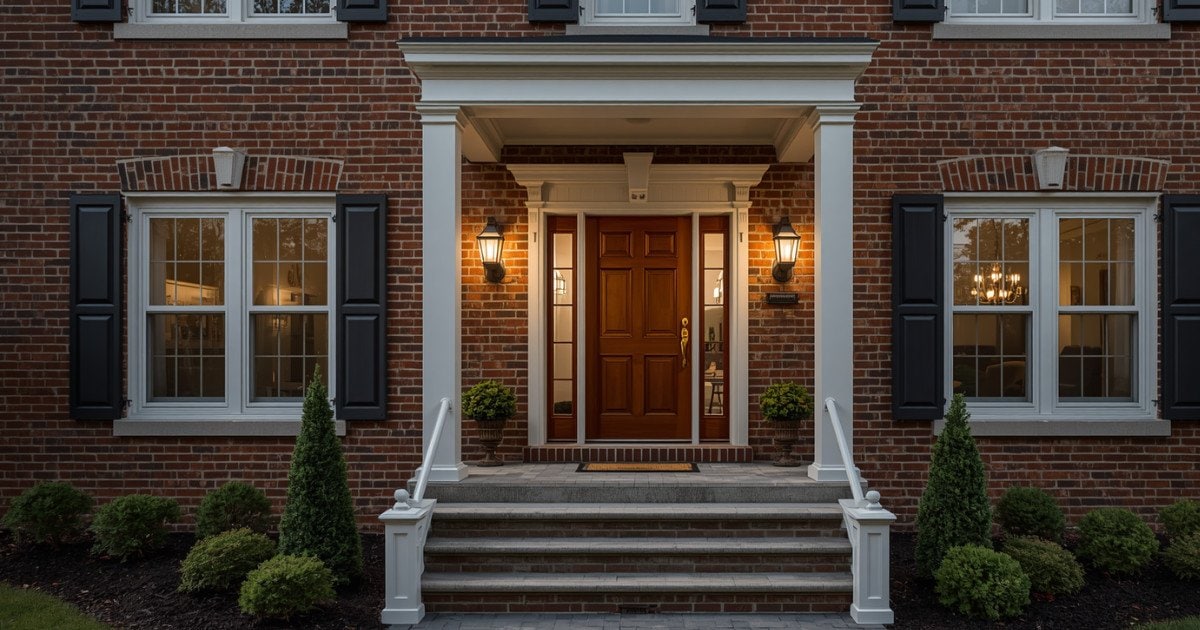 Craftsman Door Colonial Style