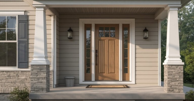 Traditional Entry Door Designed